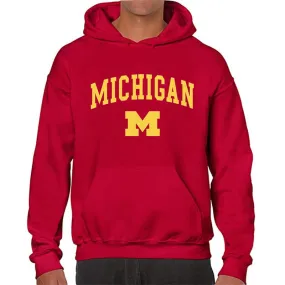Michigan University Hoodie – Hip Hop Fleece Streetwear Unisex Pullover