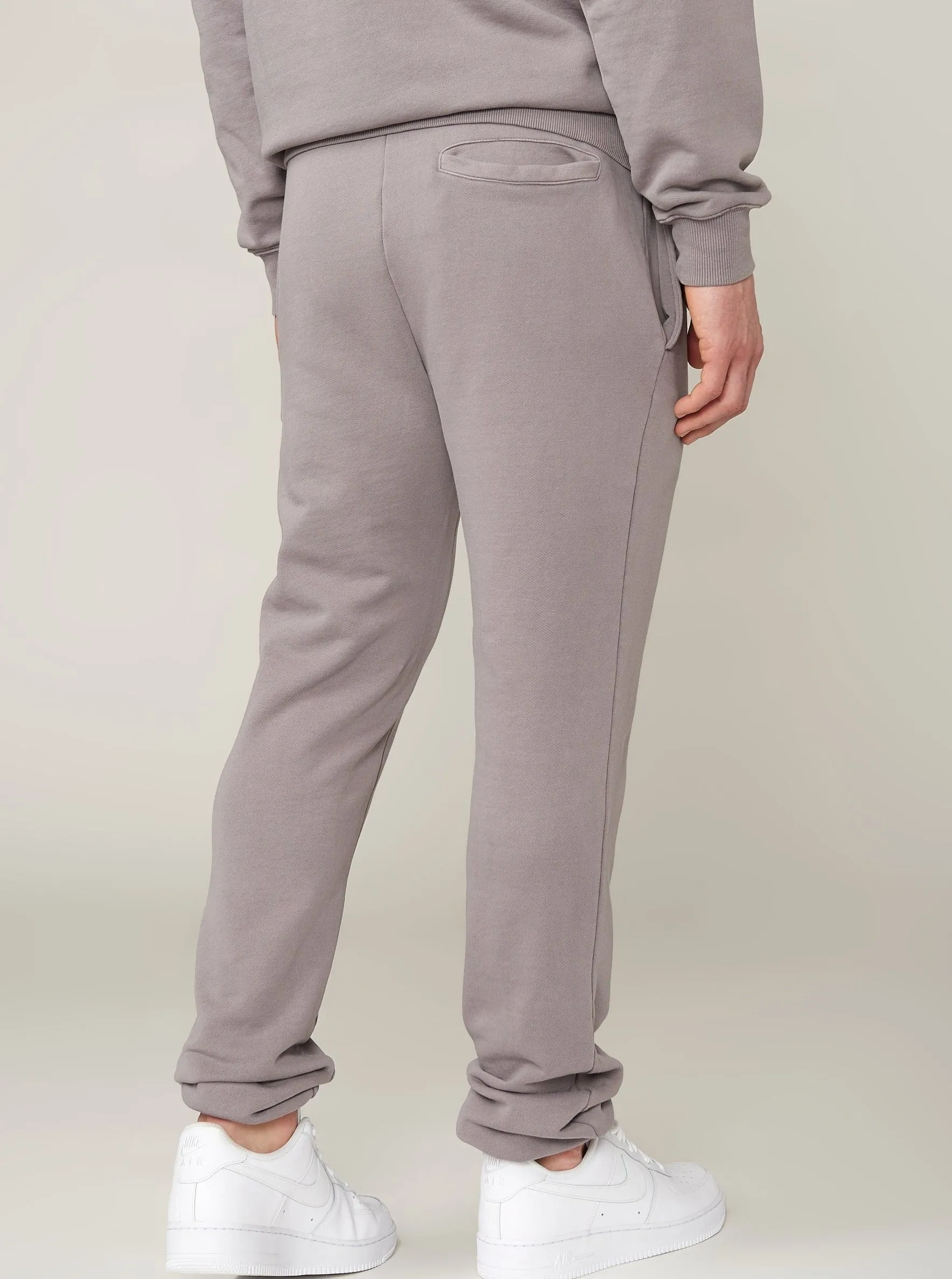 Miles French Terry Stacked Jogger - Cloud Grey