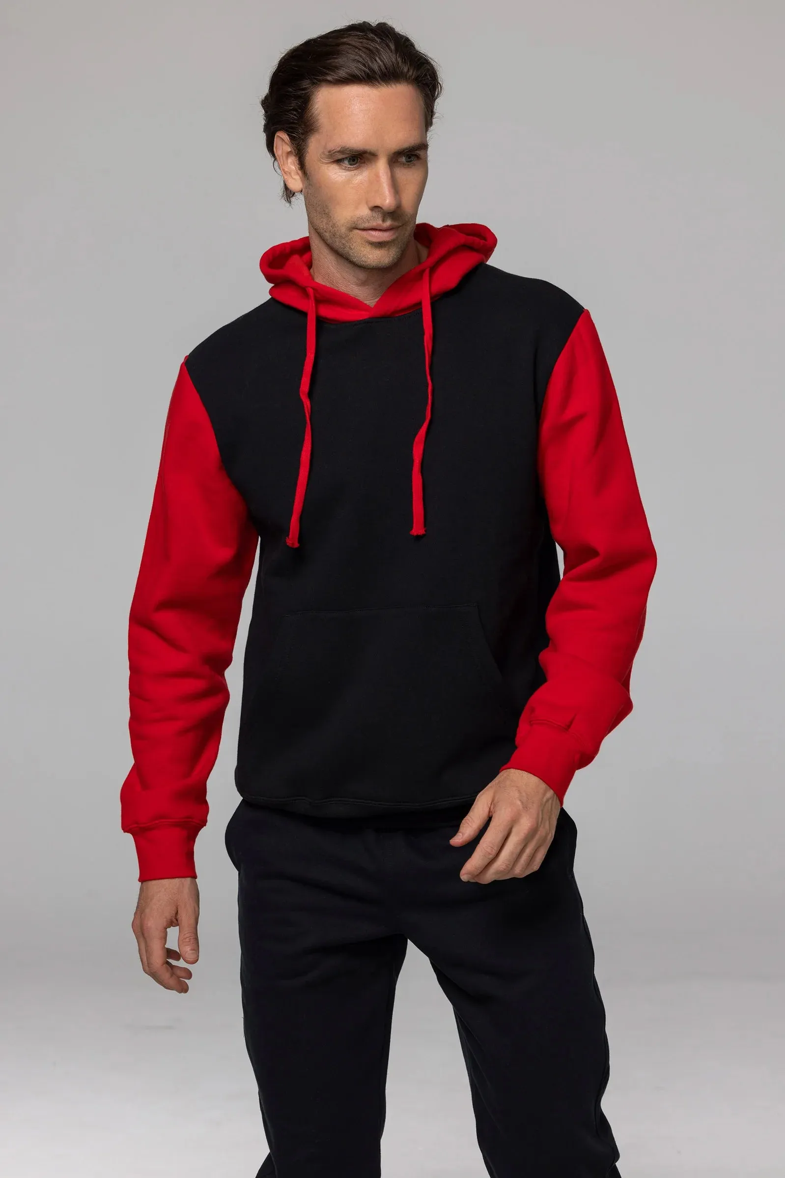 Monash Hoodies 4 Pack -1530 -  With Front Embroidery & Back Vinyl Print | Mens & Kids