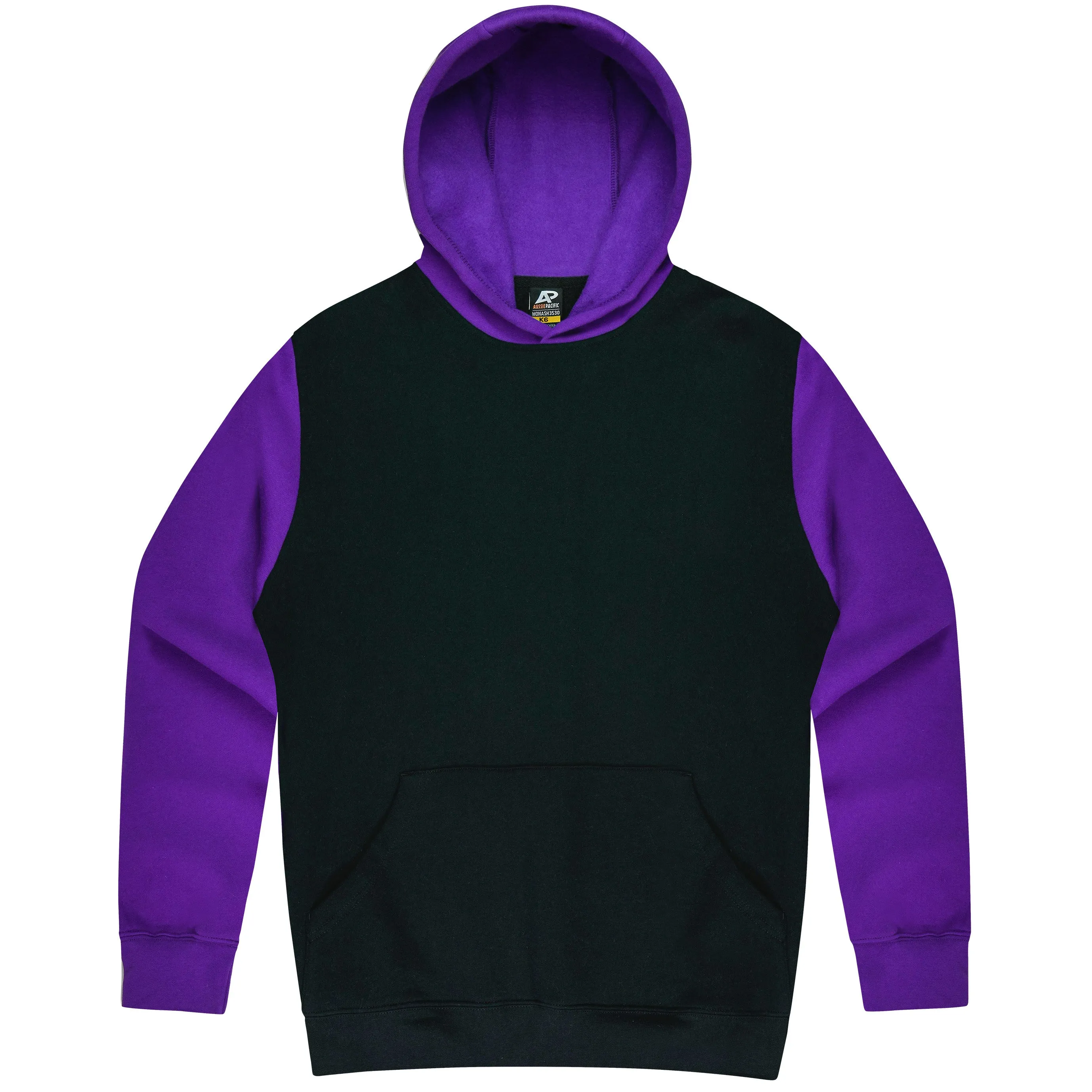 Monash Hoodies 4 Pack -1530 -  With Front Embroidery & Back Vinyl Print | Mens & Kids