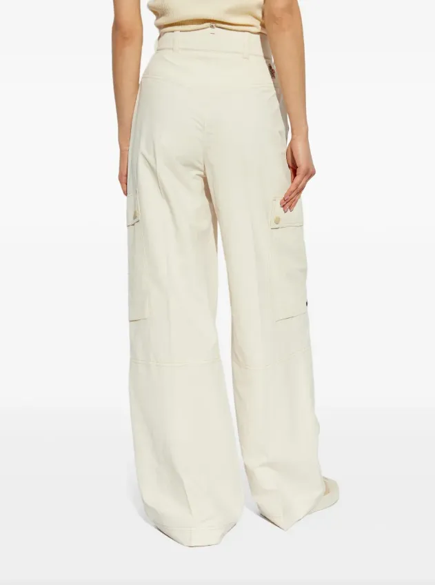 Moncler Grenoble technical froissé trousers