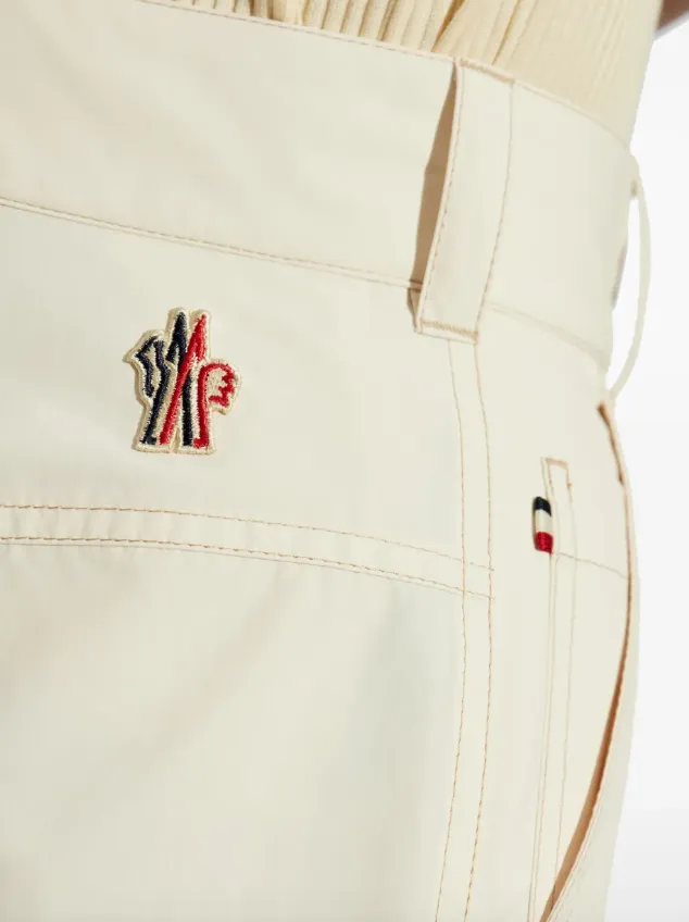Moncler Grenoble technical froissé trousers