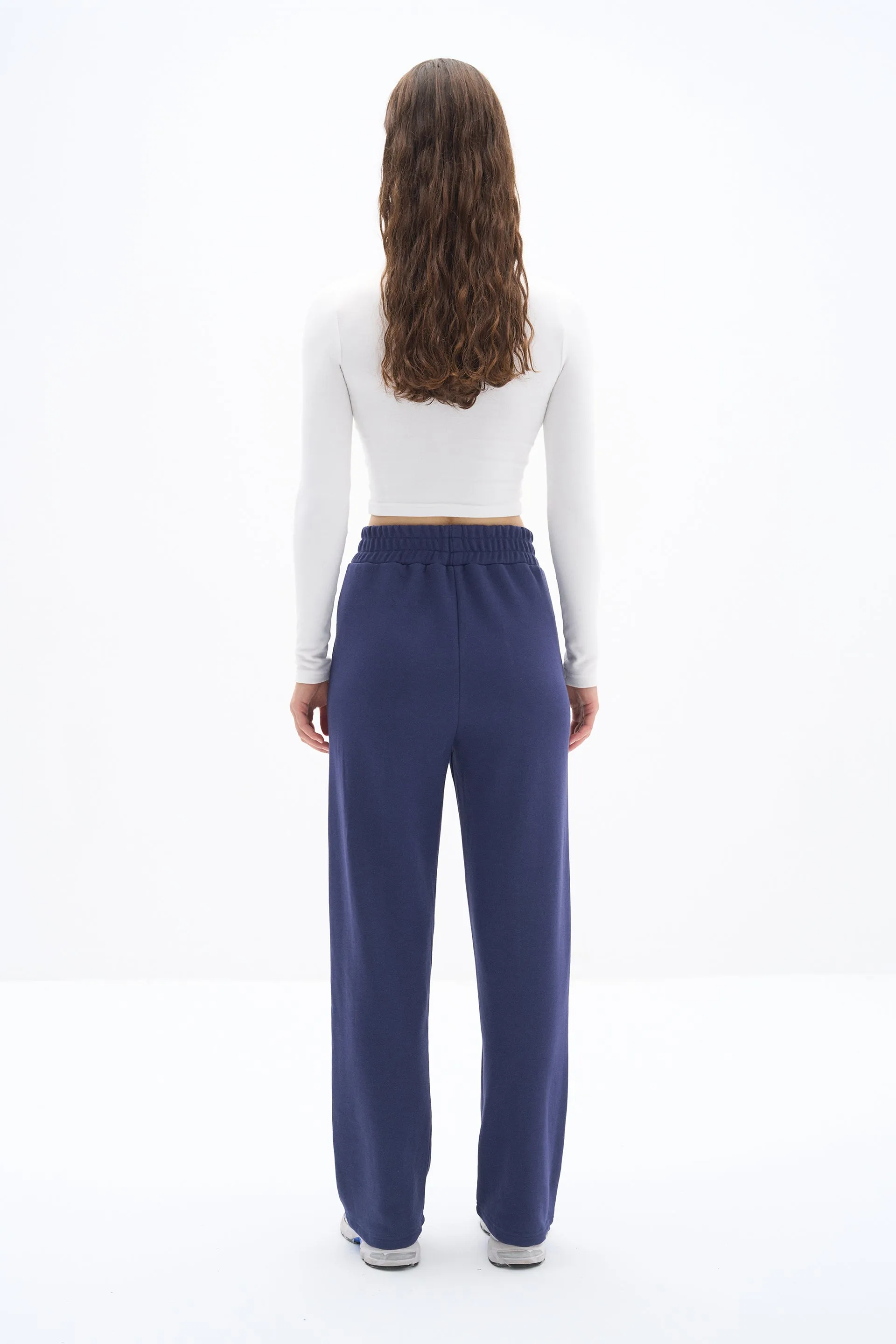 Navy Blue Lubna Pants