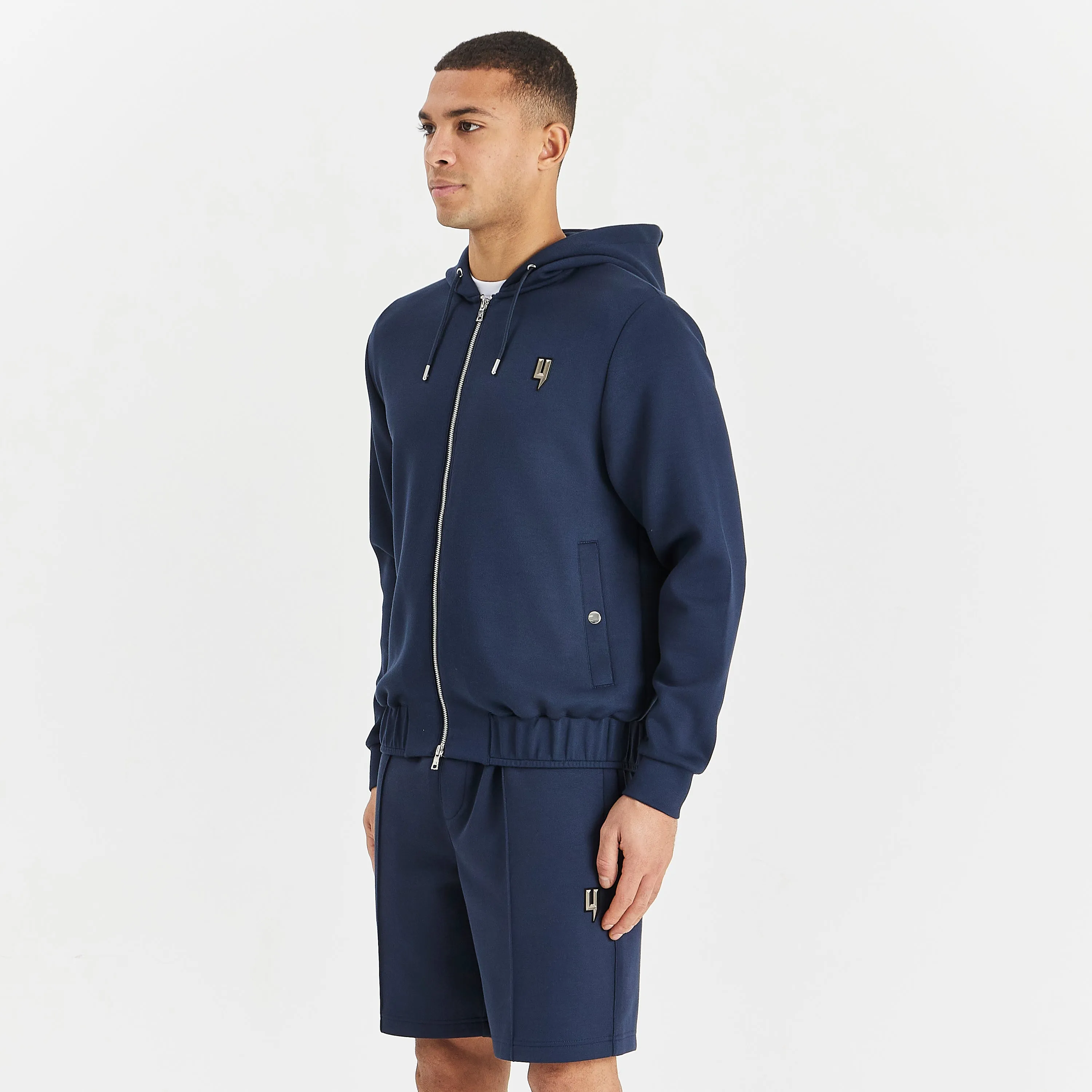 NAVY LUX SHORTS