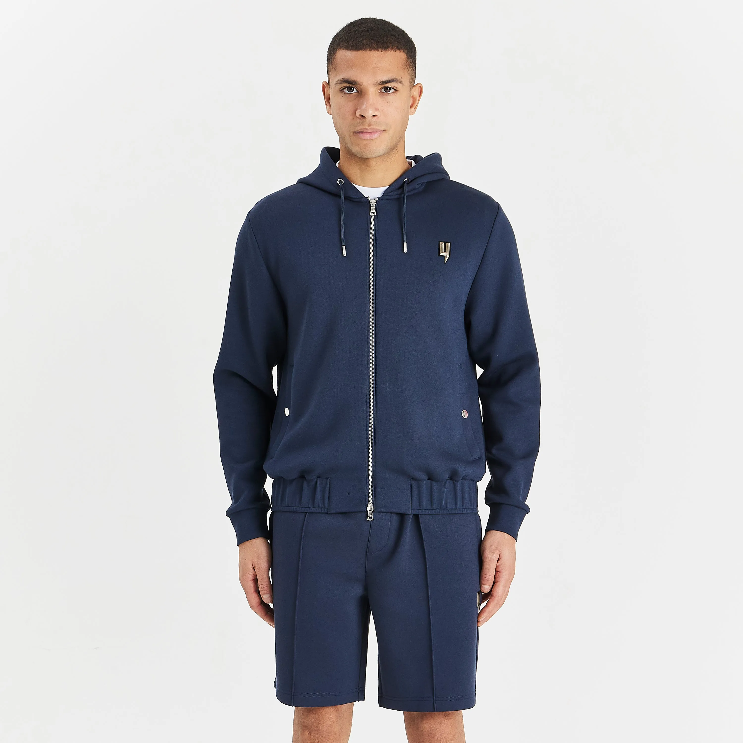 NAVY LUX SHORTS