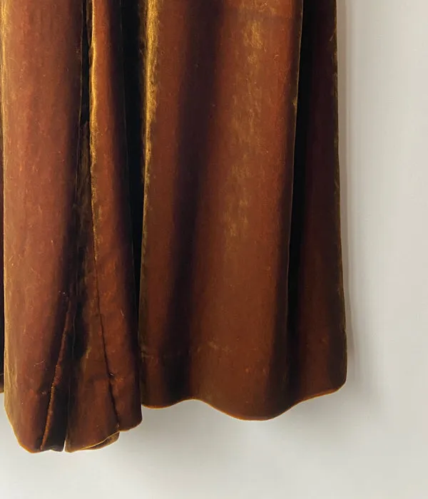 nowos/VELOUR PANTS(BROWN)