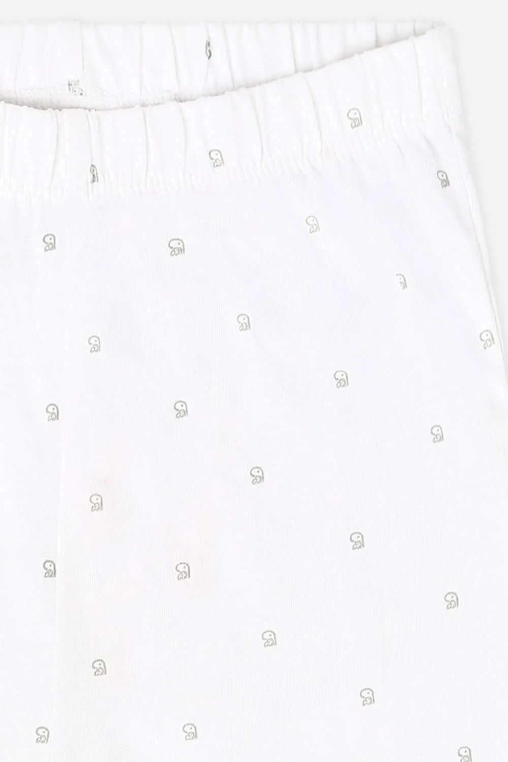 Oh Baby Comfy Pant White-Tr12
