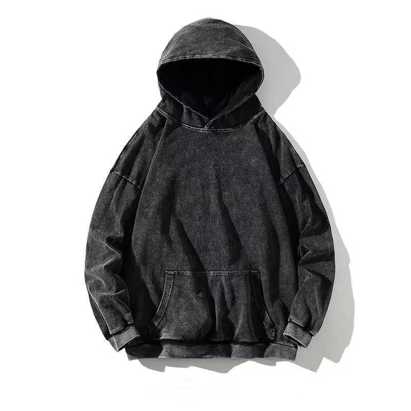 Oversized Dyed Washed Hoodie