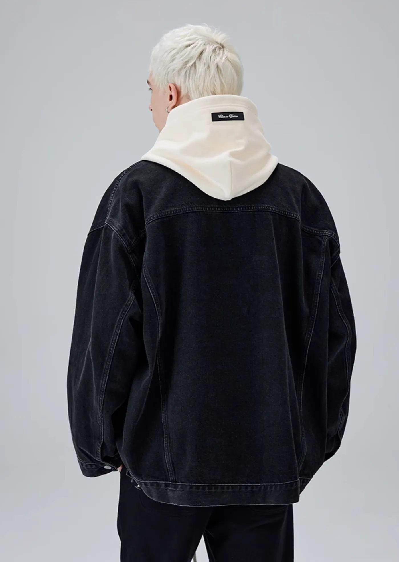 Oversized Washed Out Denim Jacket