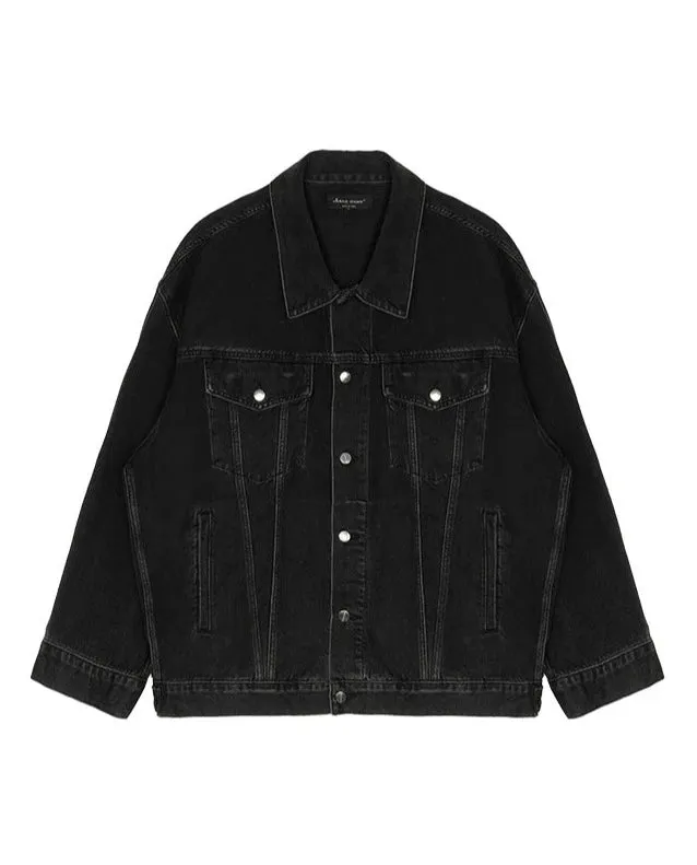 Oversized Washed Out Denim Jacket