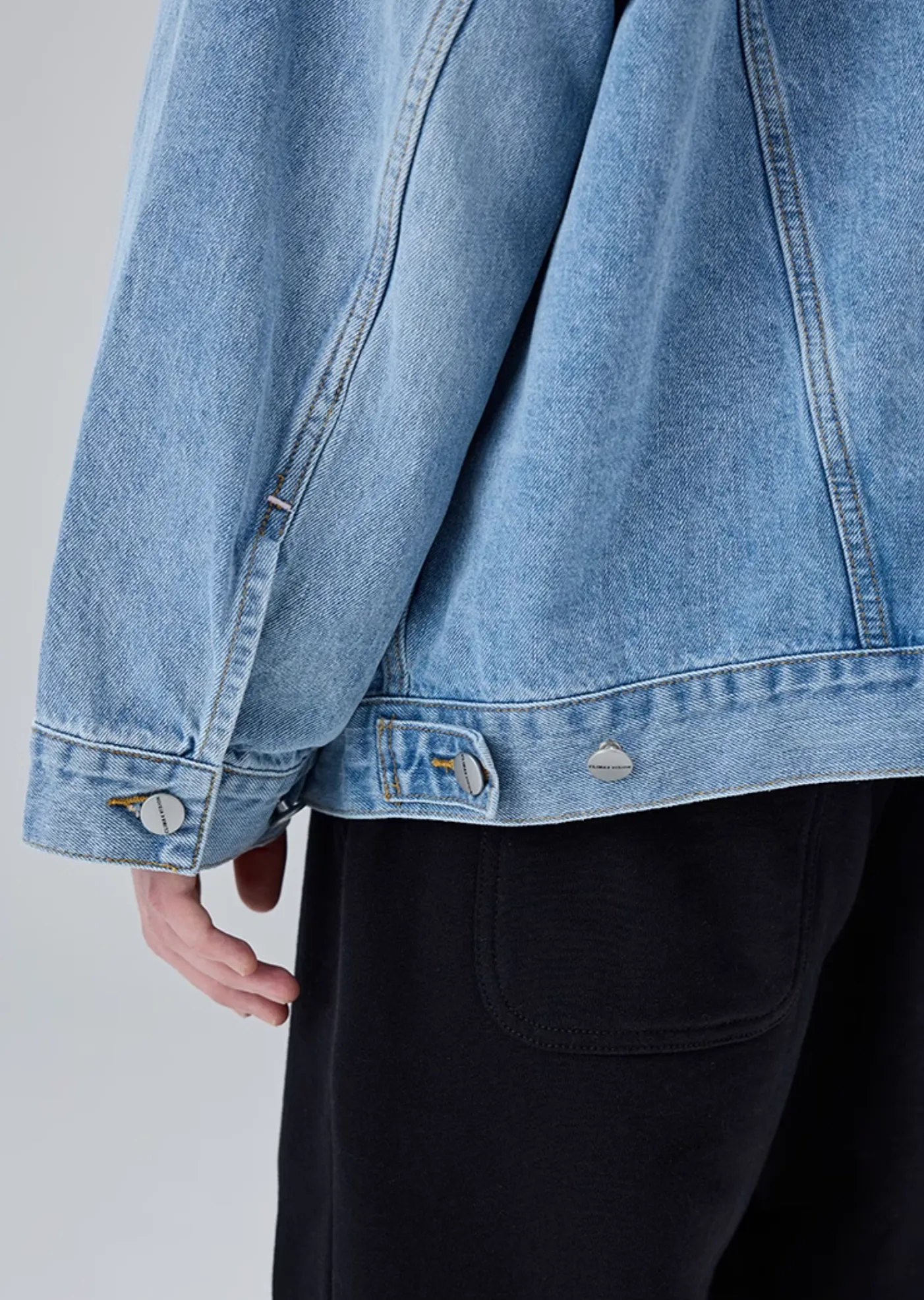 Oversized Washed Out Denim Jacket