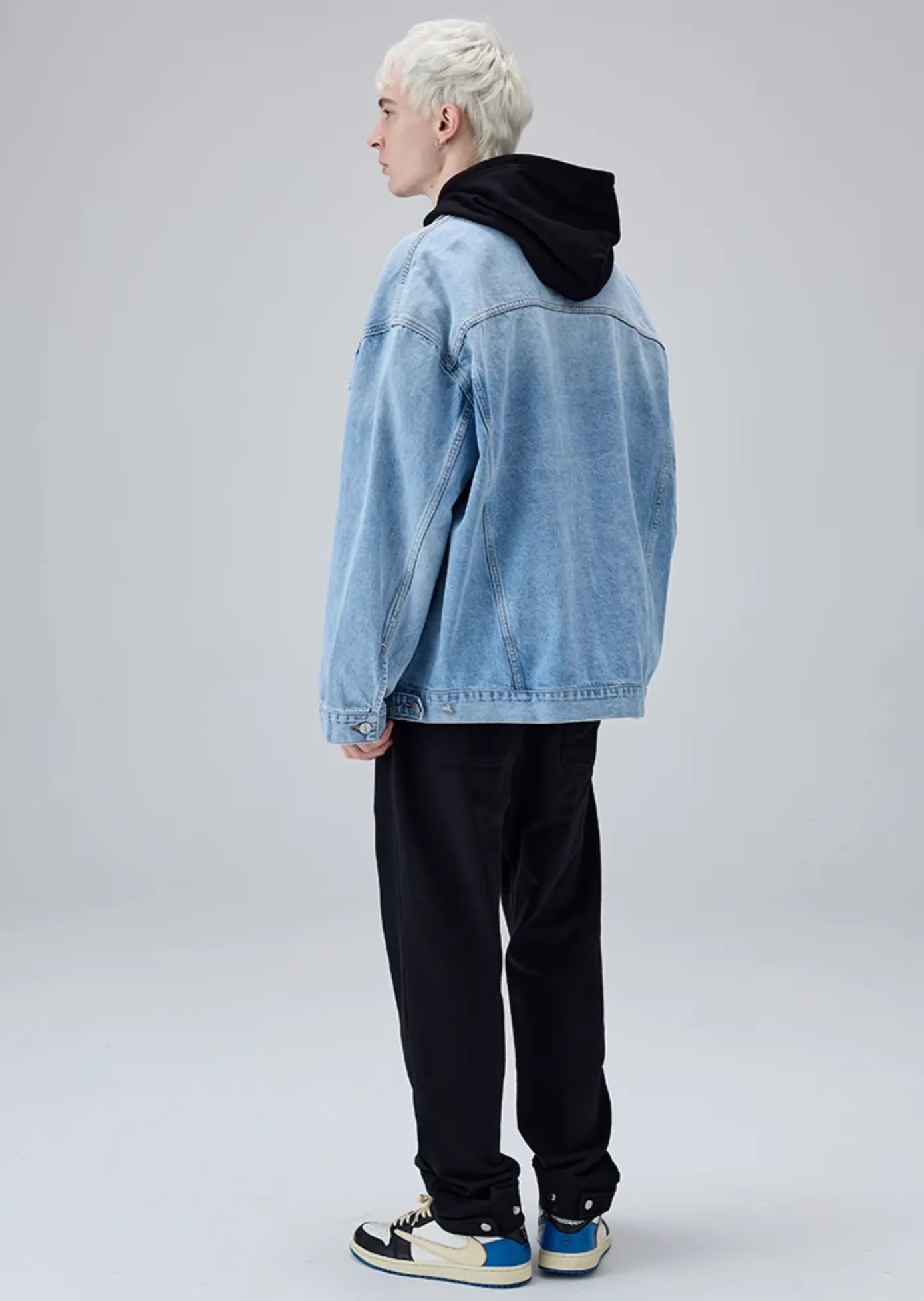 Oversized Washed Out Denim Jacket