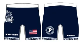 Paramus Wrestling Sublimated Compression Shorts