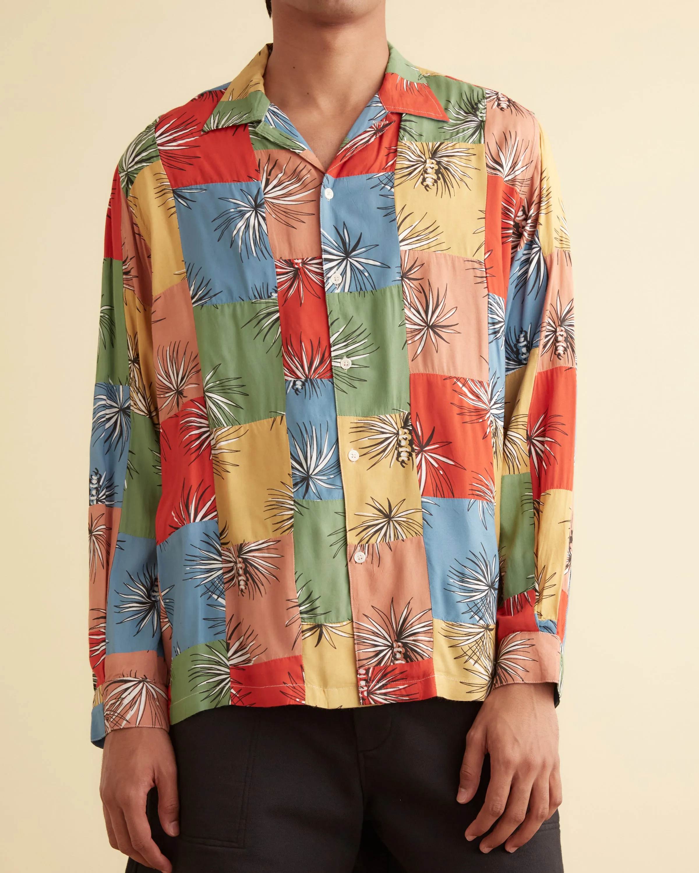 Patchwork Tumbleweed Long Sleeve Shirt