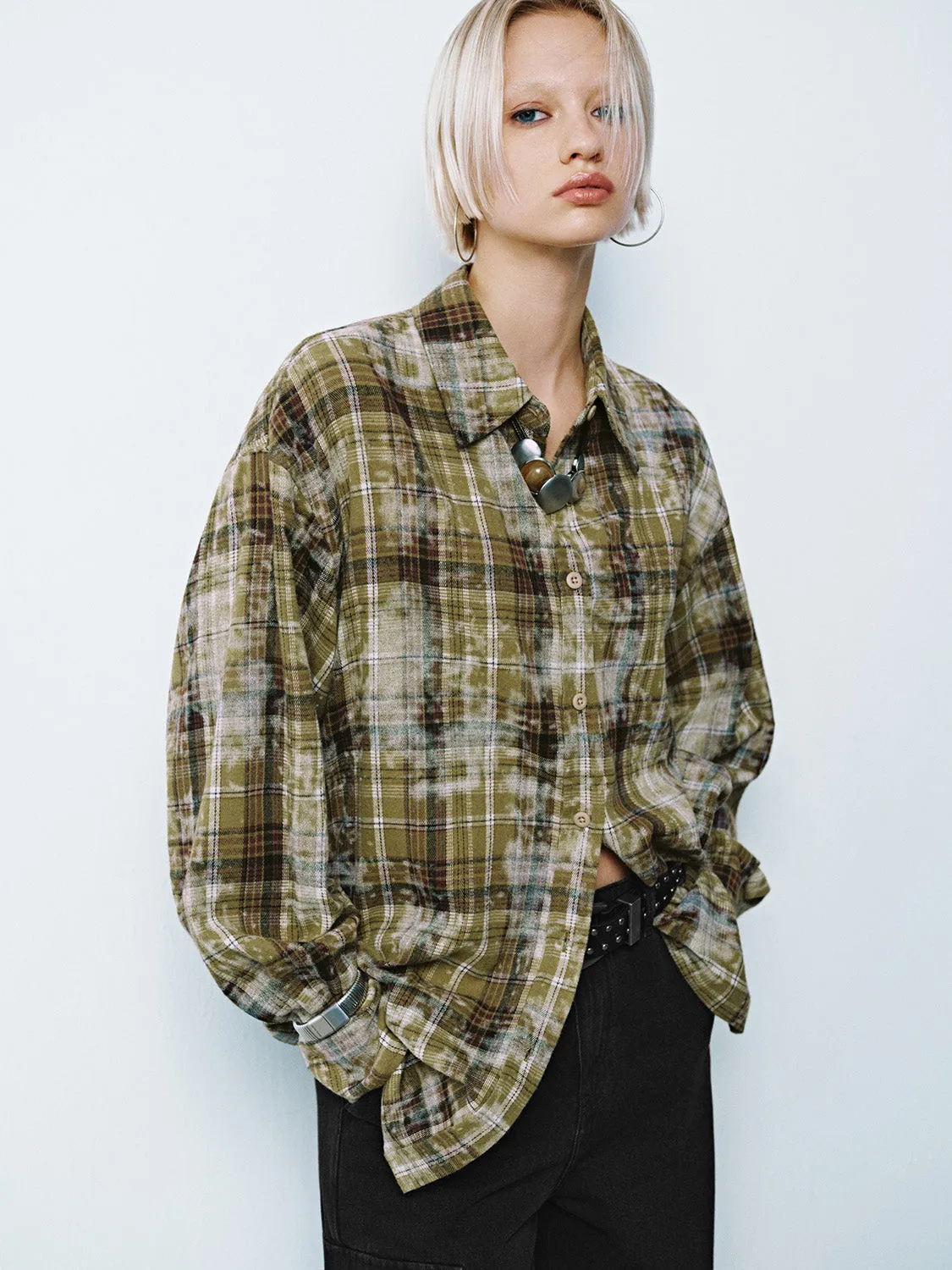 Plaid Long Sleeve Shirts