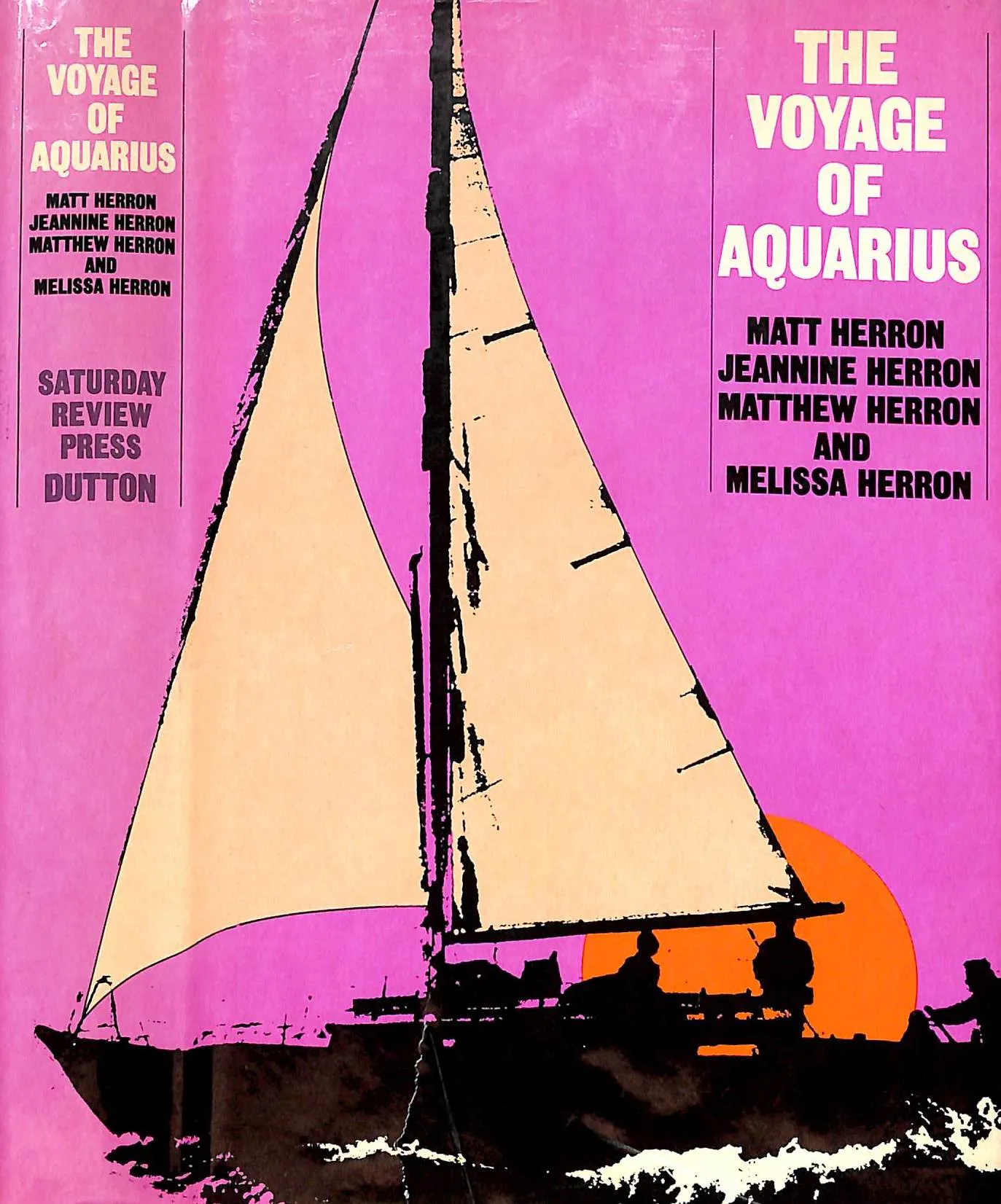 "The Voyage Of Aquarius" 1974 HERRON, Matt, Jeannine, Matthew and Melissa (SOLD)
