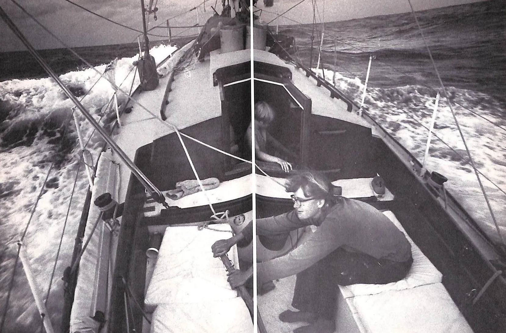 "The Voyage Of Aquarius" 1974 HERRON, Matt, Jeannine, Matthew and Melissa (SOLD)