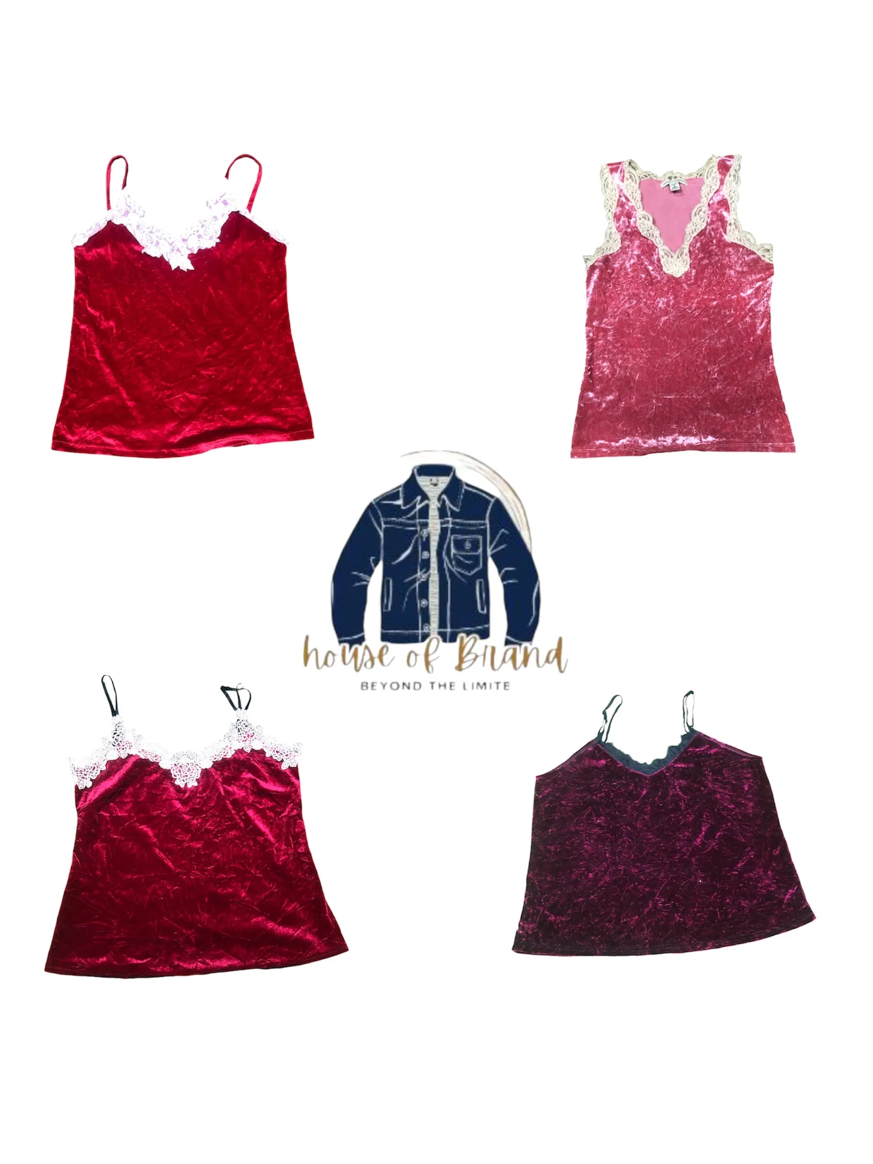 Redish betroot velour mixed tops
