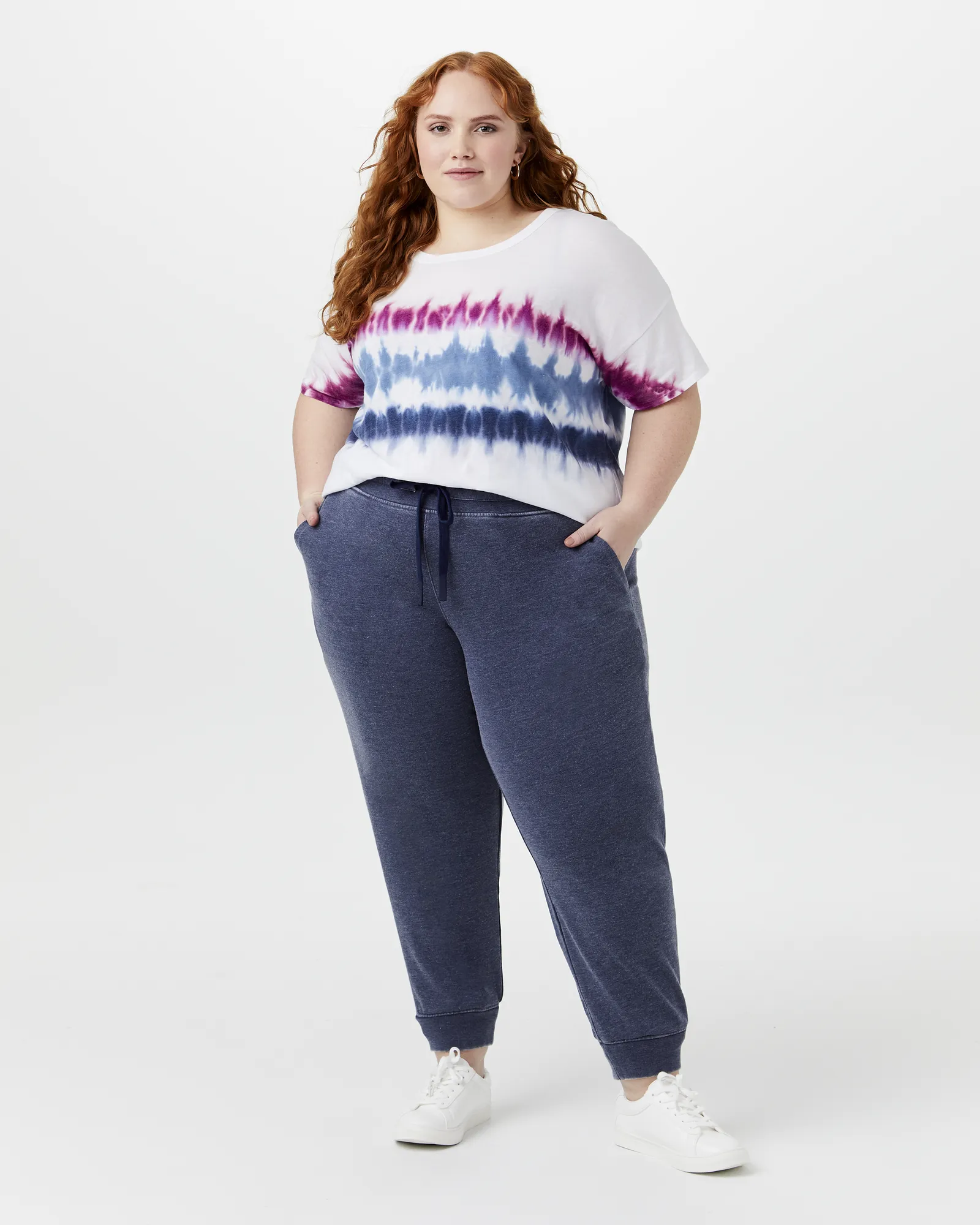 Rhea Drawstring Jogger | Navy