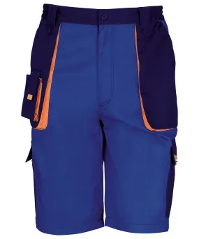 Royal/Navy/Orange - Work-Guard lite shorts