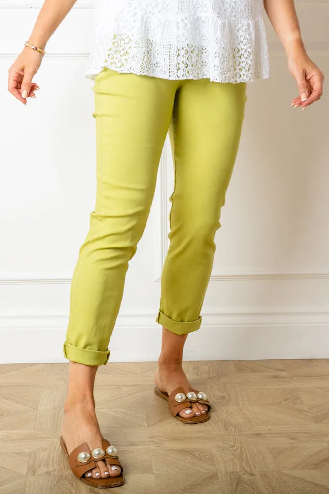Slim Fit Stretch Trousers
