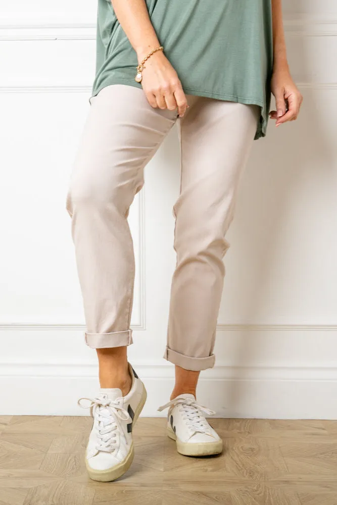 Slim Fit Stretch Trousers