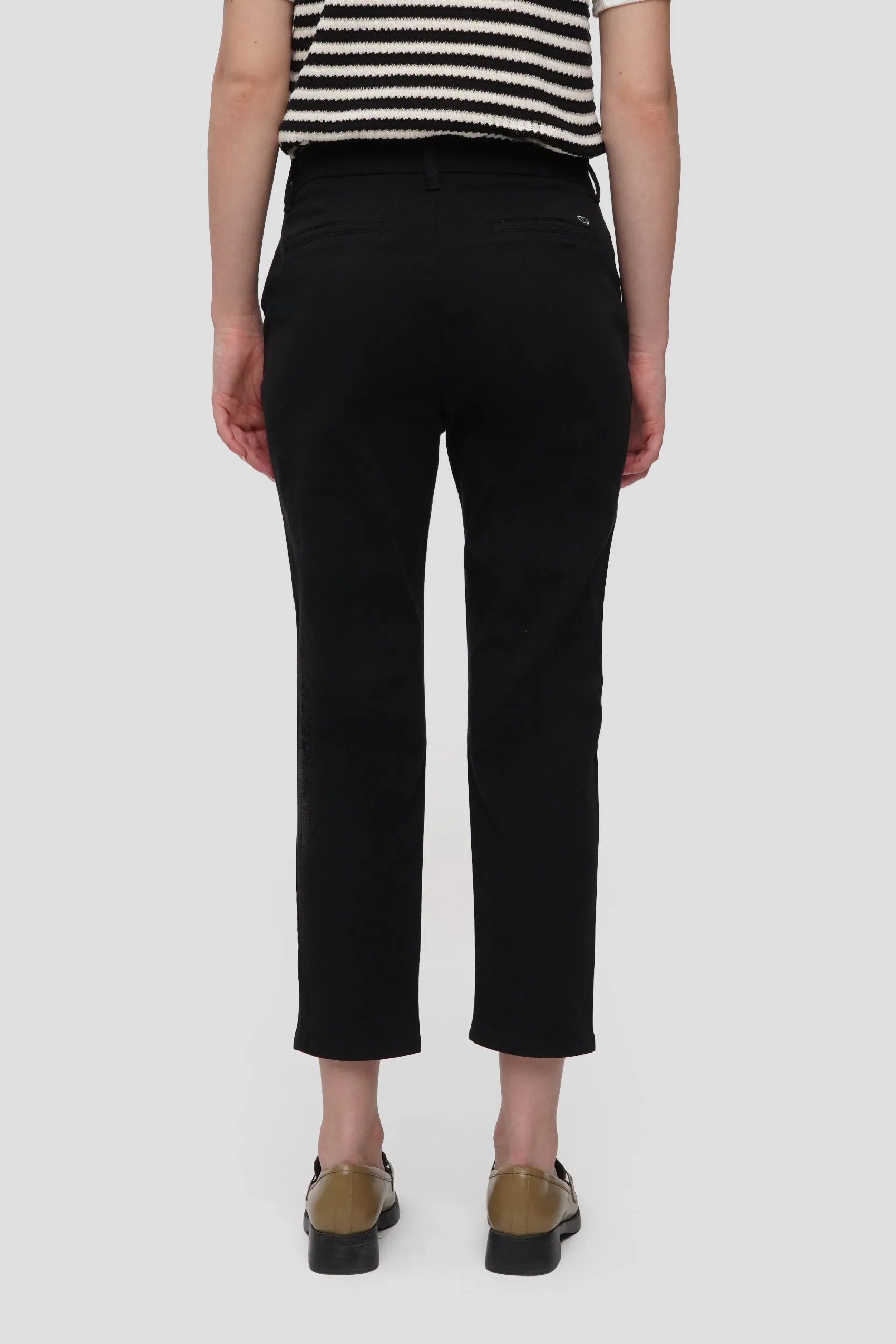 Slim Trousers With Belt