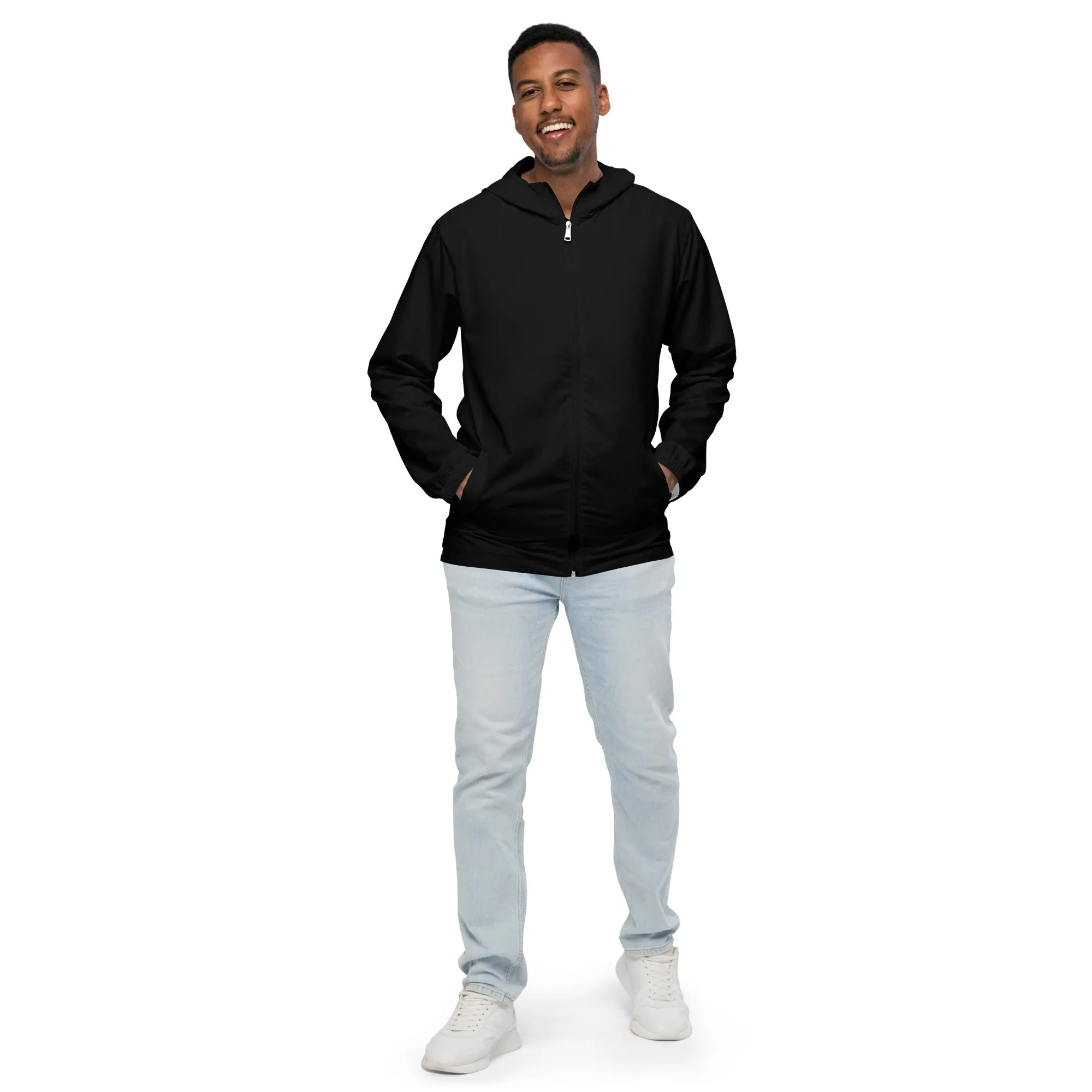 Solid Color Mens Windbreaker