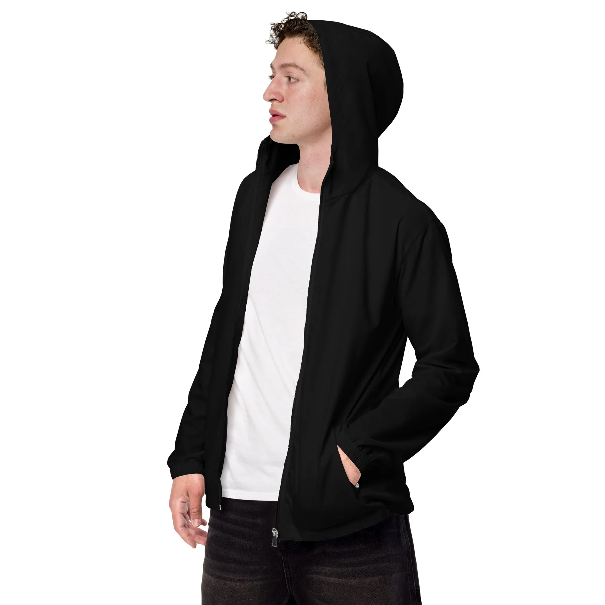Solid Color Mens Windbreaker