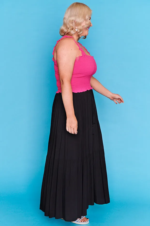 Sophie Pink Crop Top