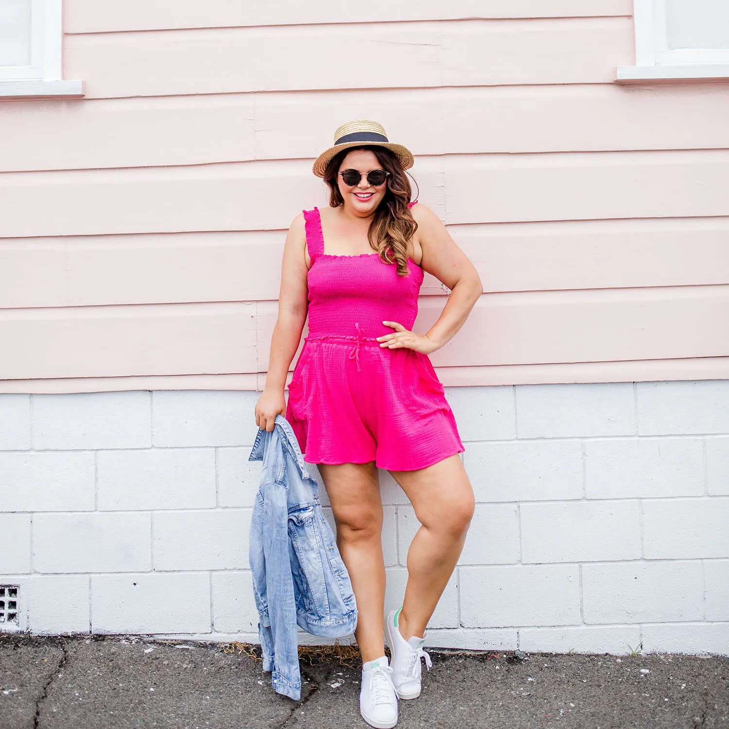 Sophie Pink Crop Top