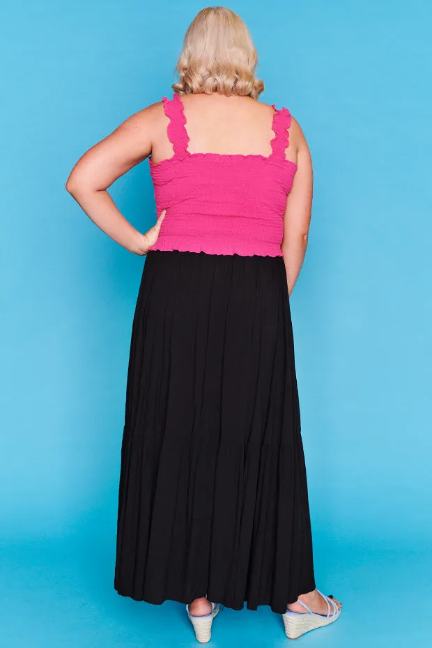 Sophie Pink Crop Top