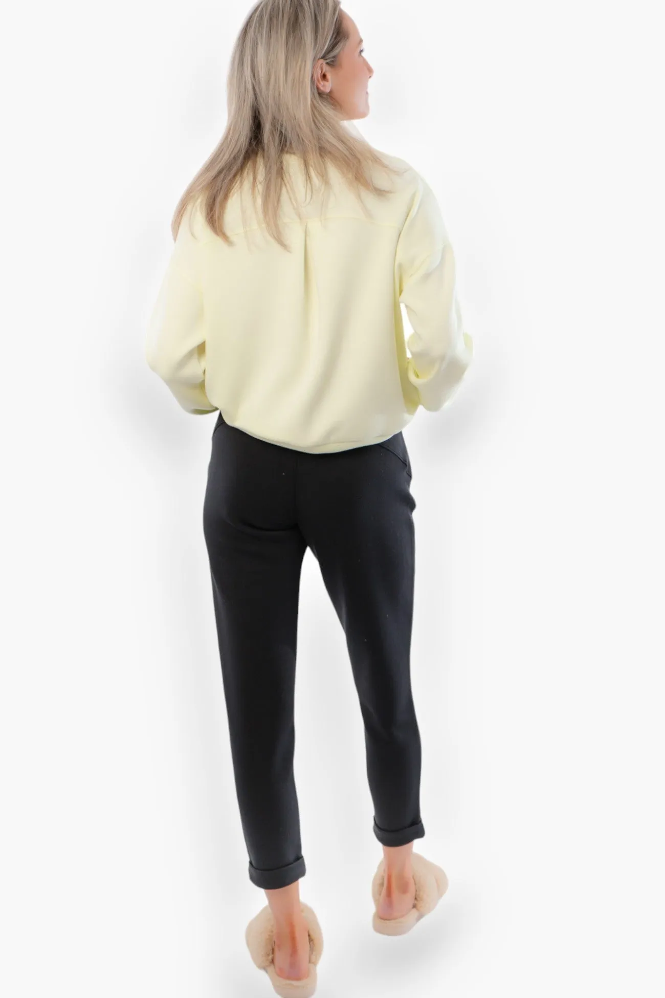 Spanx AirEssential Very Black Tapered Pant