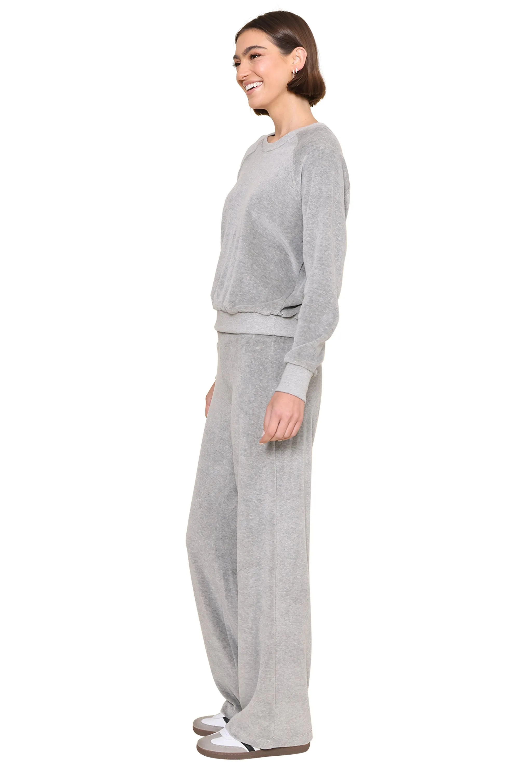 Stella Velour Shrunken Raglan