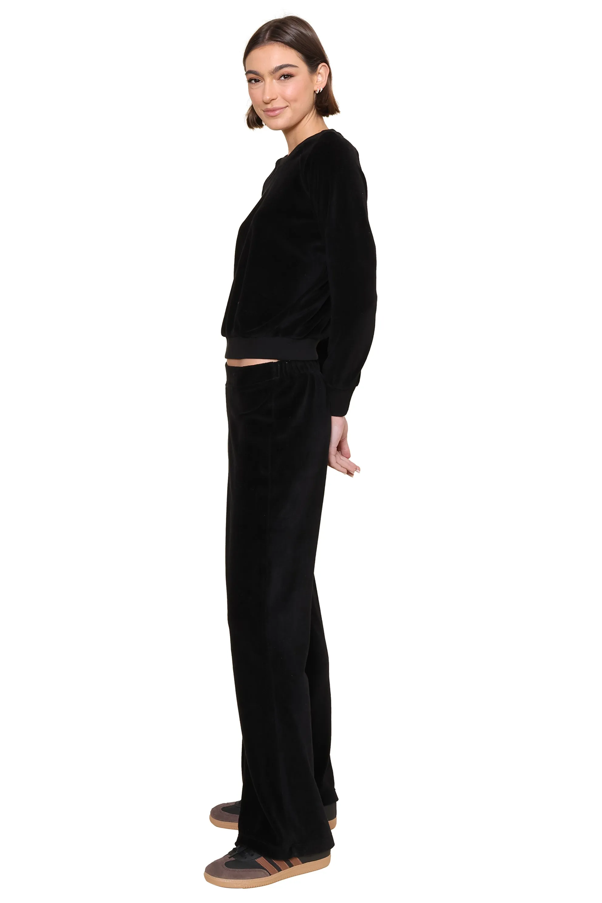 Stella Velour Shrunken Raglan