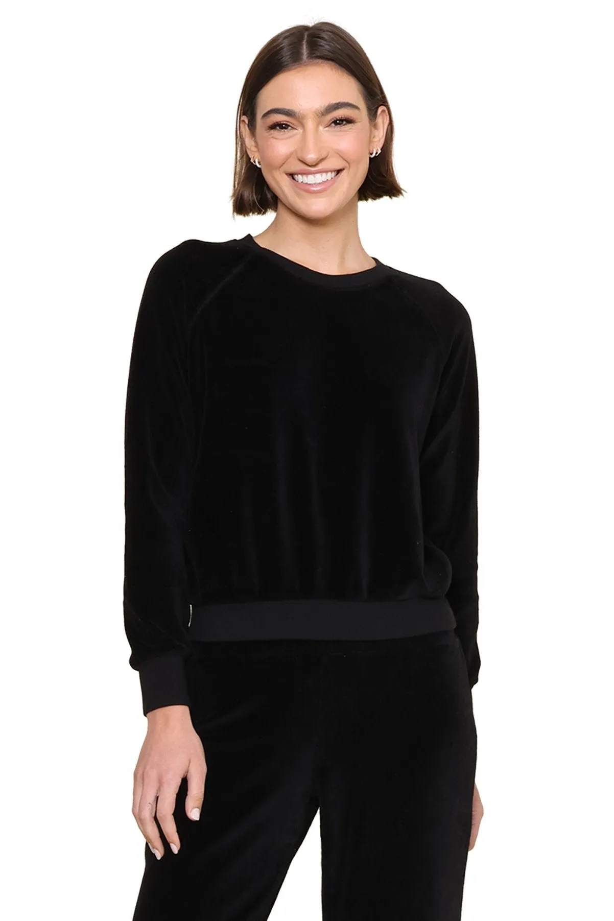 Stella Velour Shrunken Raglan
