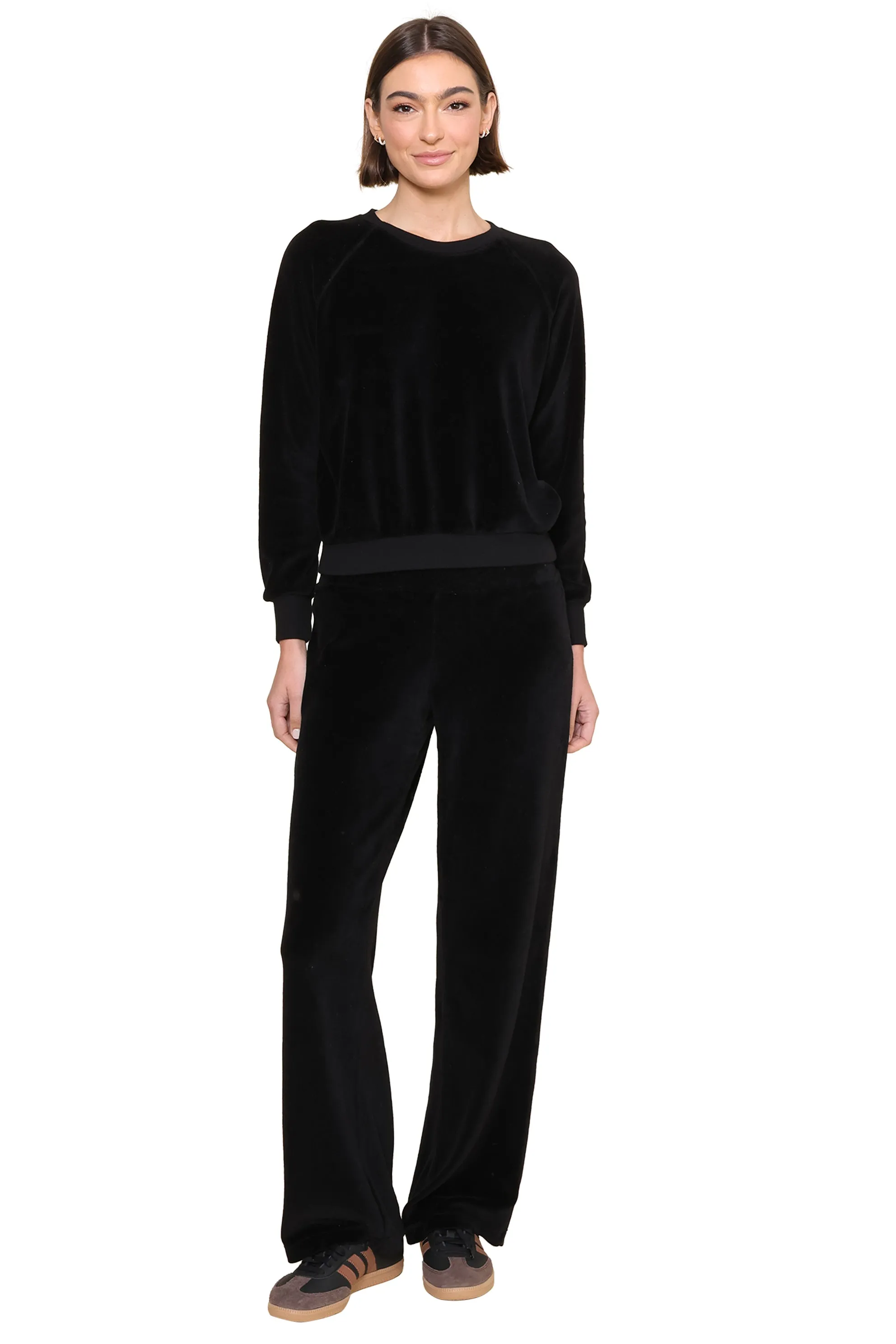 Stella Velour Shrunken Raglan