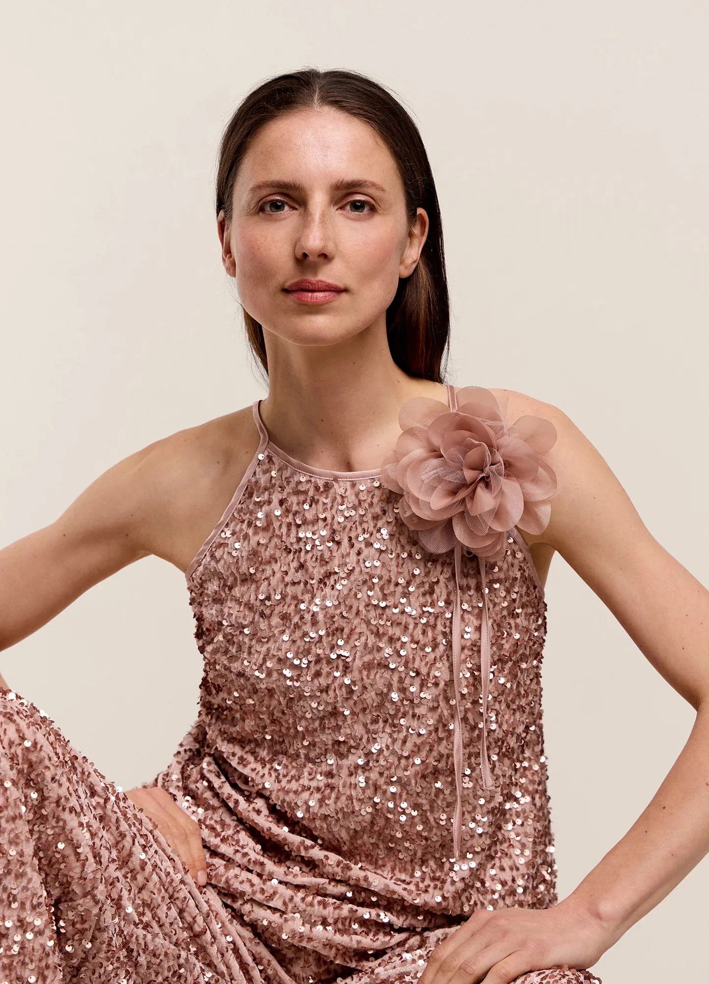 Summum Woman sequin top