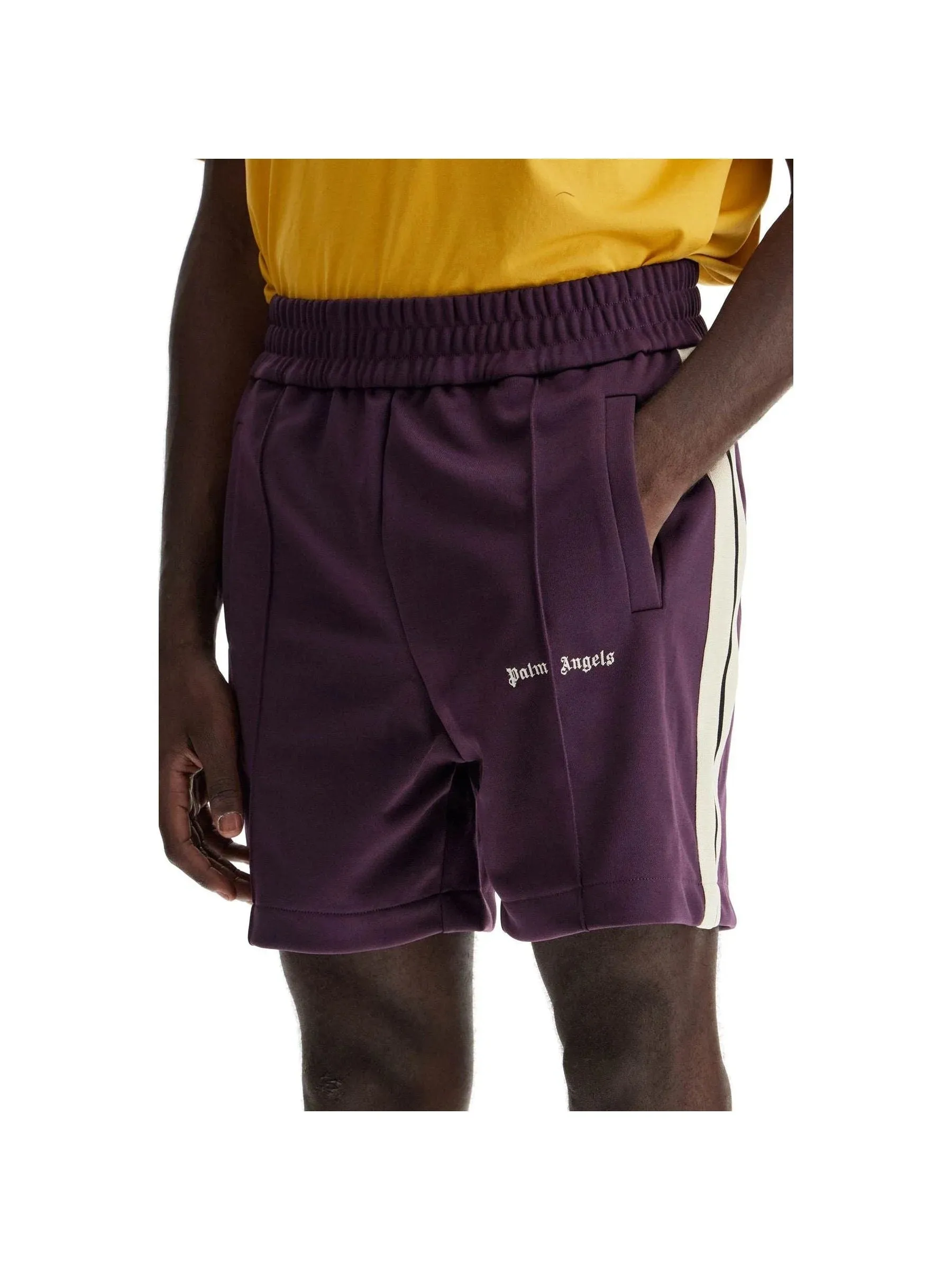 Technical Contrast Band Shorts
