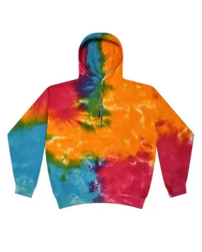 Tie-Dyed Hooded Sweatshirt - Multi Rainbow