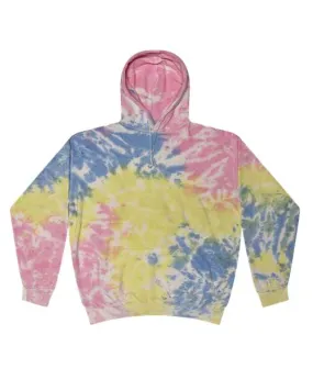 Tie-Dyed Hooded Sweatshirt - Sherbet