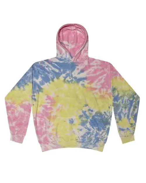 Tie-Dyed Hooded Sweatshirt - Sherbet