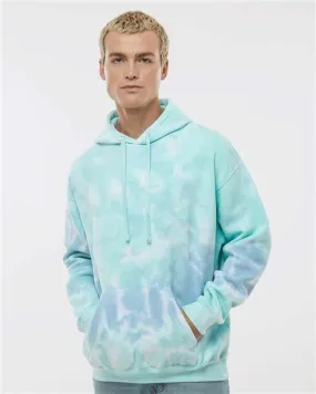 Tie-Dyed Hooded Sweatshirt - Slushy