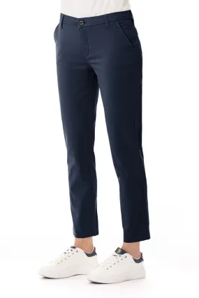 US POLO WOMENS TROUSERS IN BLUE