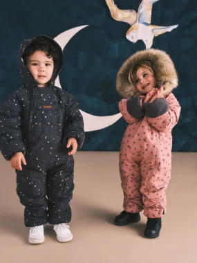 Waterproof Padded Winter Suit - Winter Floral