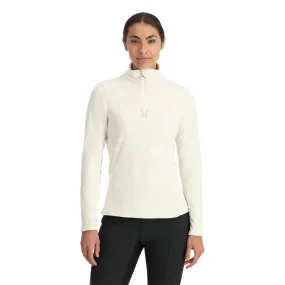 Womens Shimmer Bug Half Zip - Vanilla Latte