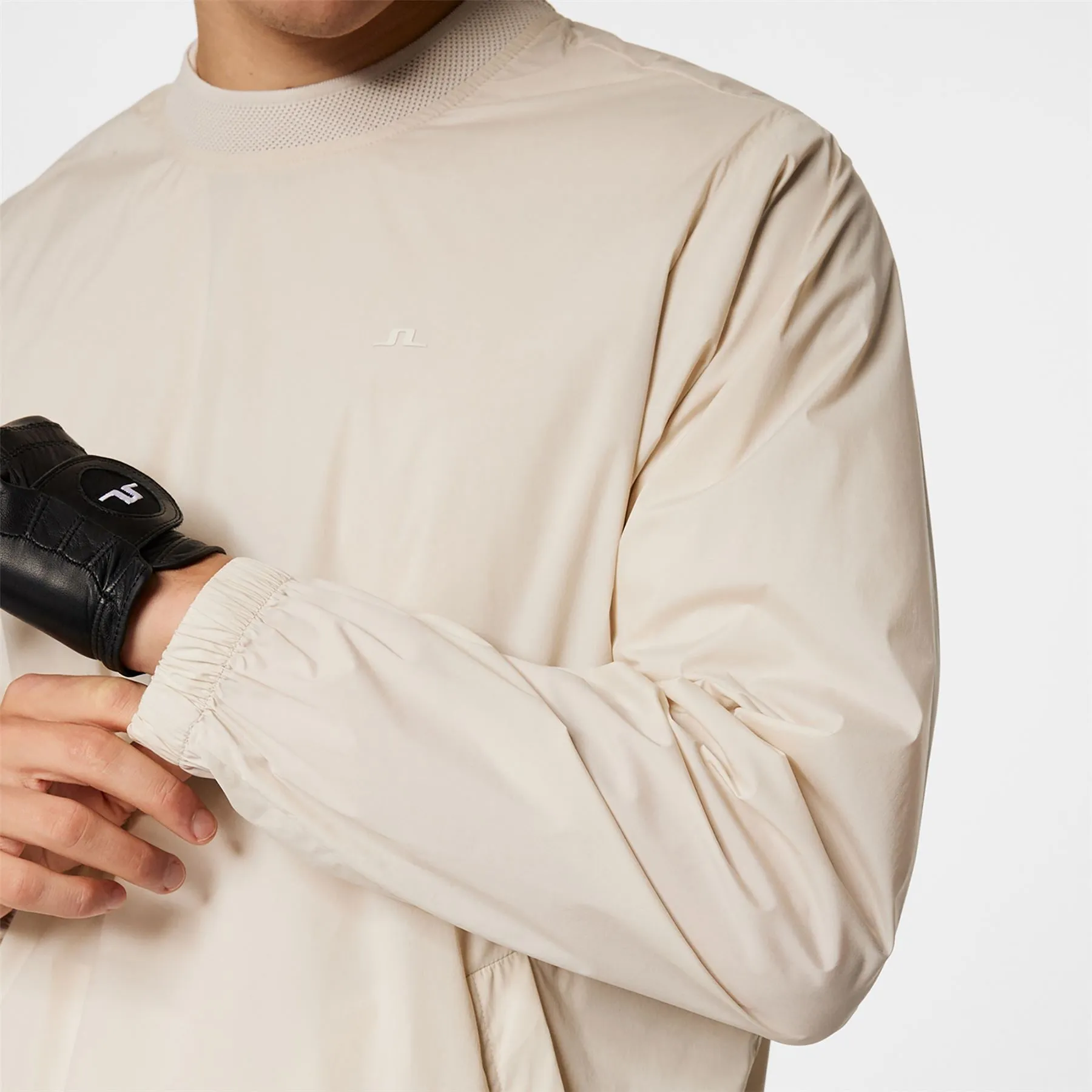 x Glenmuir Johan Hybrid Windbreak Sweater Moonbeam - PS25