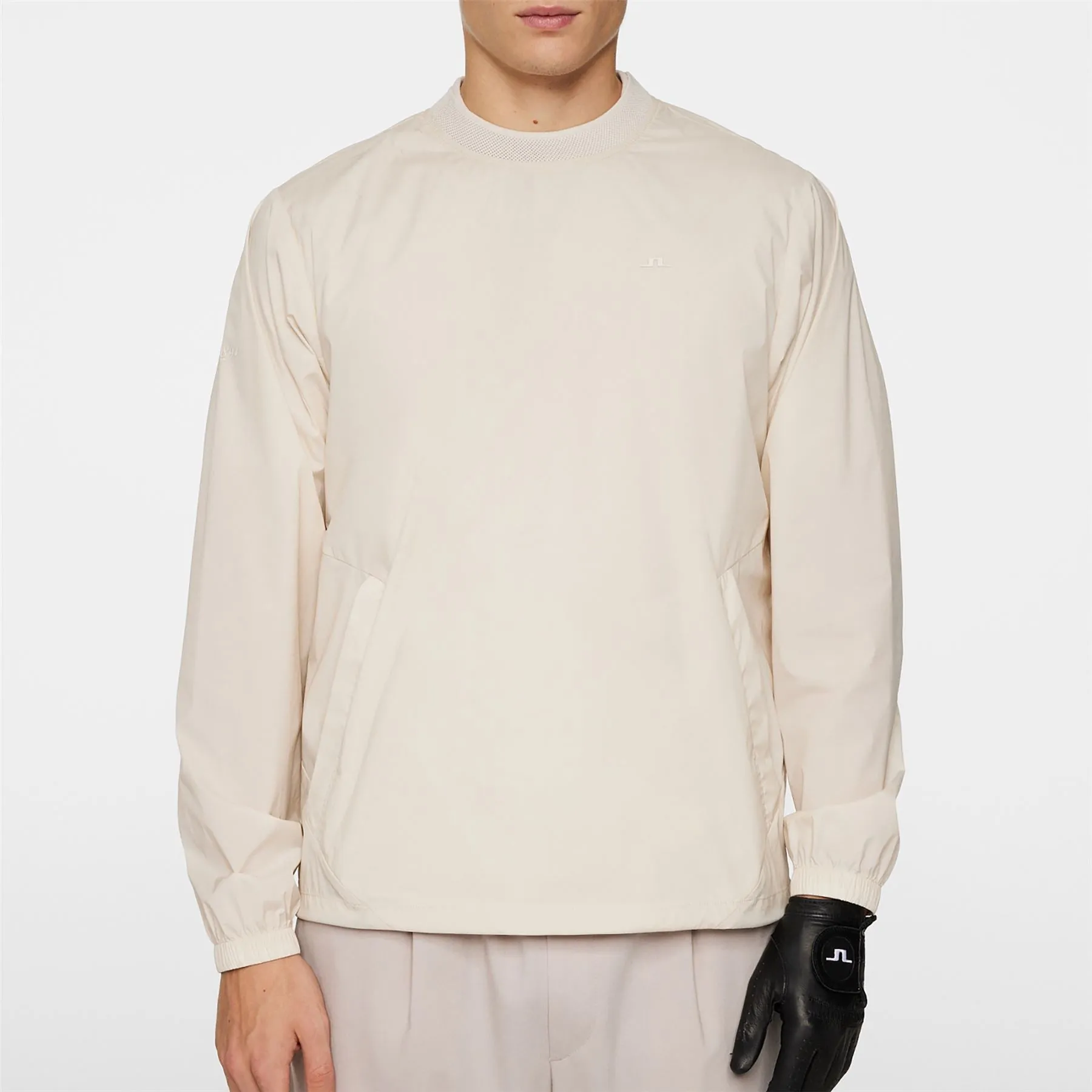 x Glenmuir Johan Hybrid Windbreak Sweater Moonbeam - PS25