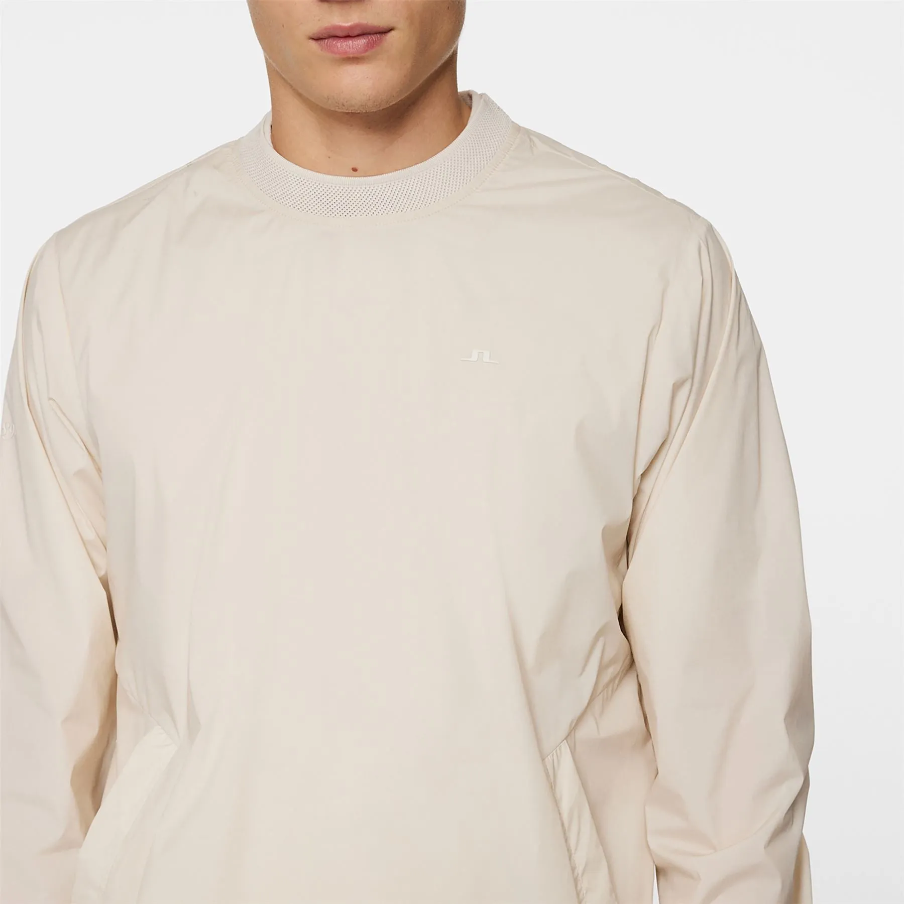 x Glenmuir Johan Hybrid Windbreak Sweater Moonbeam - PS25